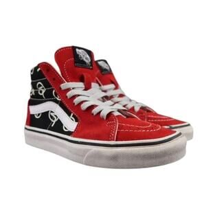 Vans Shoes Womens 5.5 Sneakers Sk8 Hi Skateboarding Suede Canvas Lace Up Casual